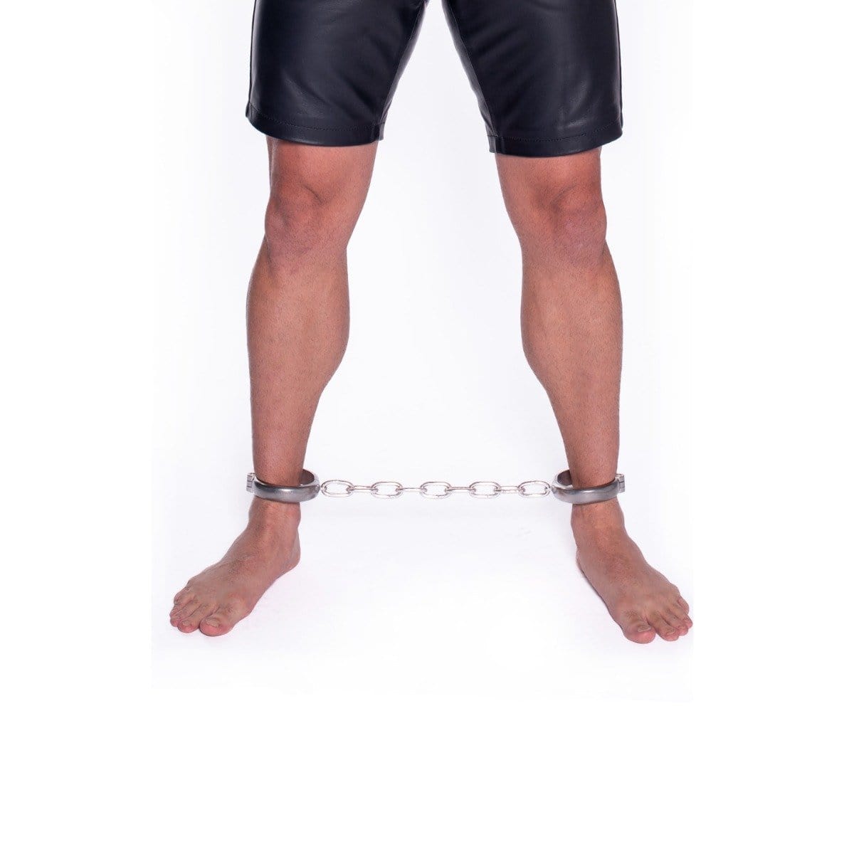 Prowler RED - Heavy Duty Stainless Steel Ankle Cuffs prowler red - For Me To Love