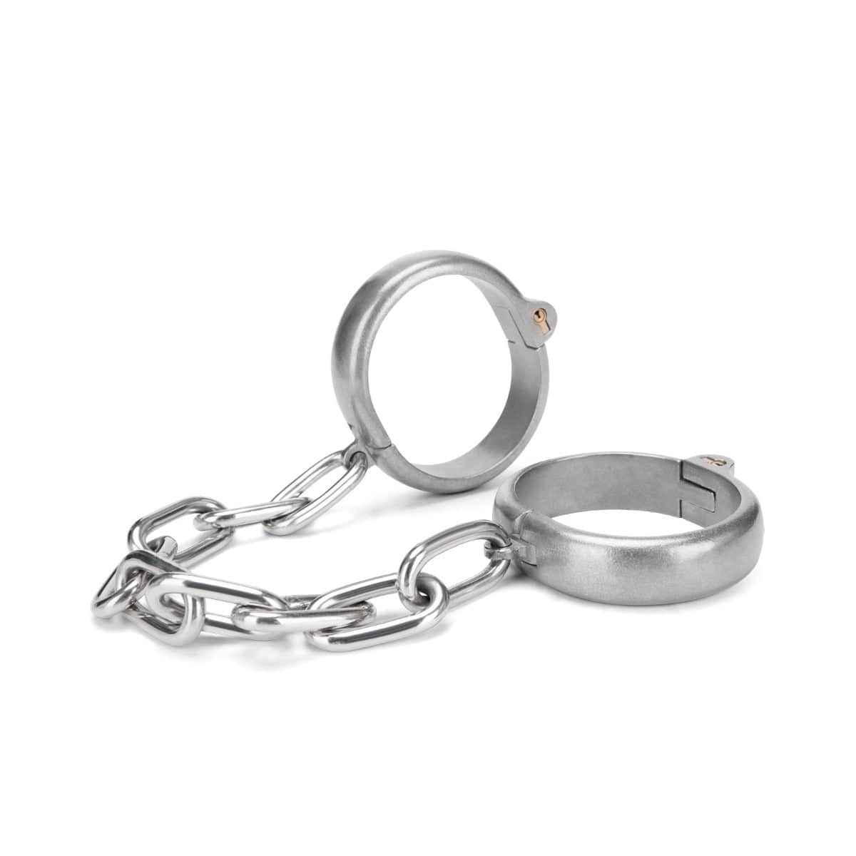 Prowler RED - Heavy Duty Stainless Steel Hand Cuffs Prowler Red - For Me To Love