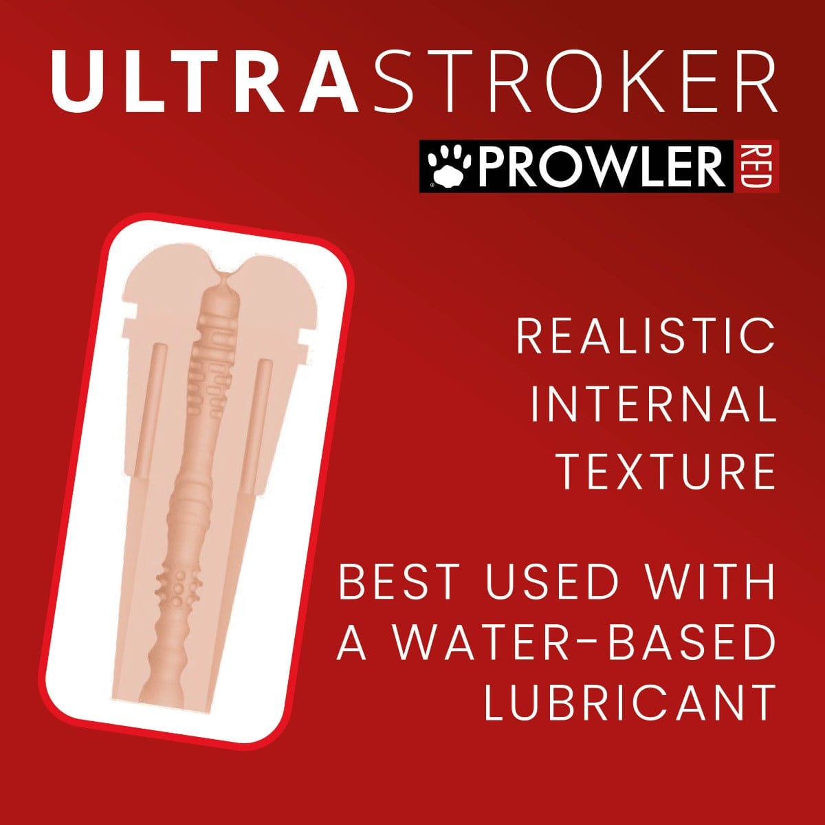 Prowler RED - Manhole Stroker | Male Masturbator prowler red - For Me To Love