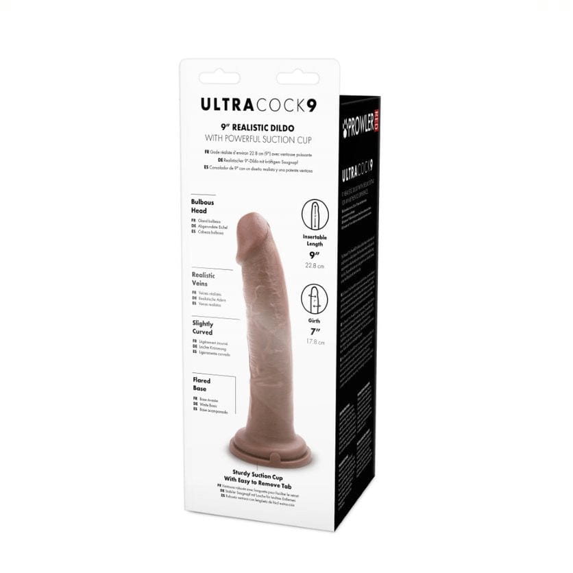 prowler red Prowler RED Ultra Cock 9 inch Dildo - Caramel