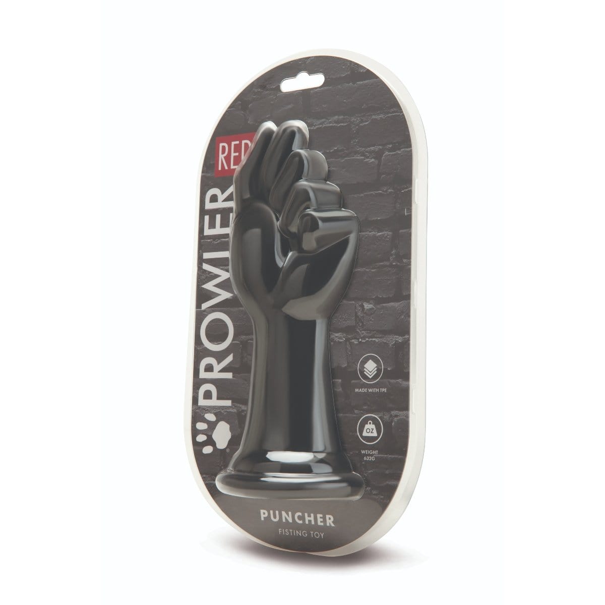 Prowler RED - Puncher Fisting Dildo with Suction Cup Base Prowler Red - For Me To Love
