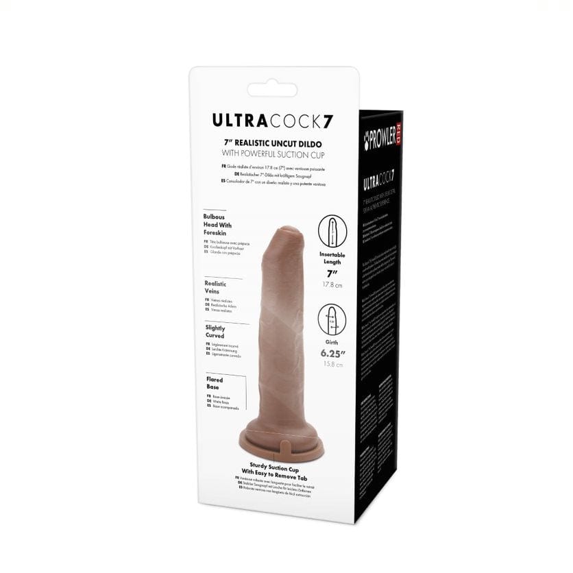 Prowler RED - Realistic Suction Cup Dildo | Uncut 7 inches prowler red - For Me To Love