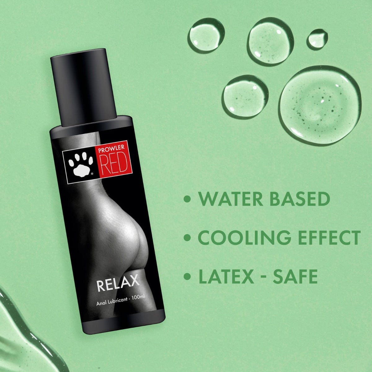 Prowler RED - Relax Anal Lube | 100ml Prowler Red - For Me To Love