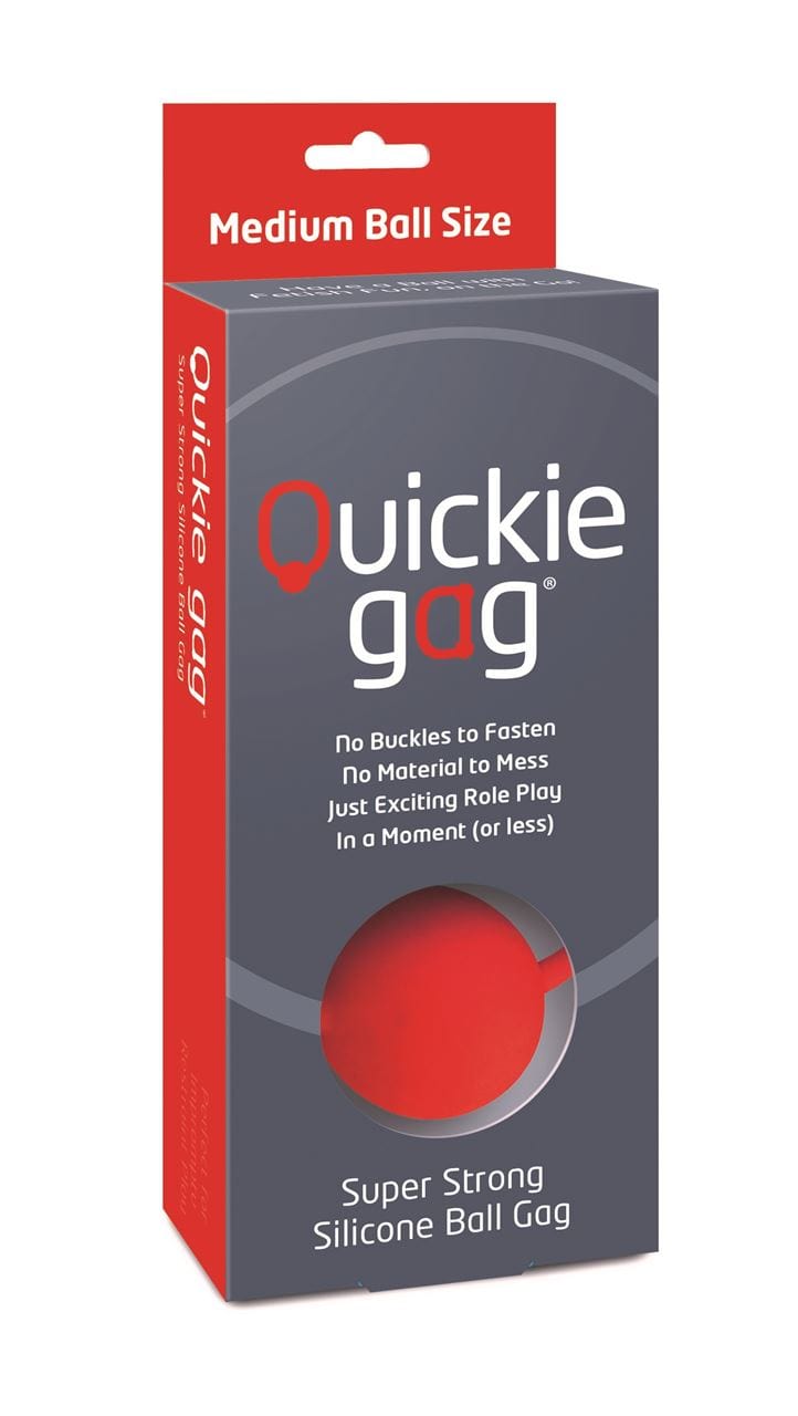 Quickie Quickie Gag 35mm Medium Ball - Red