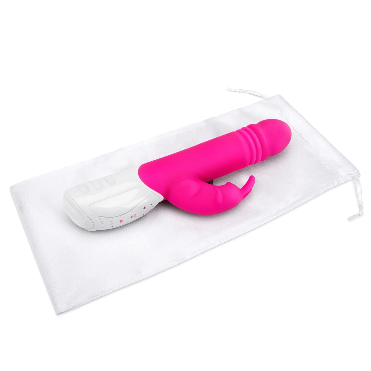 Rabbit Essentials - Rechargeable G Spot Thrusting Rabbit Vibrator | Hot Pink or Purple Rabbit Essentials - For Me To Love