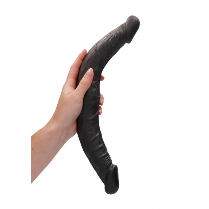 Real Rock Double Dong 14" (Black) Real Rock - For Me To Love