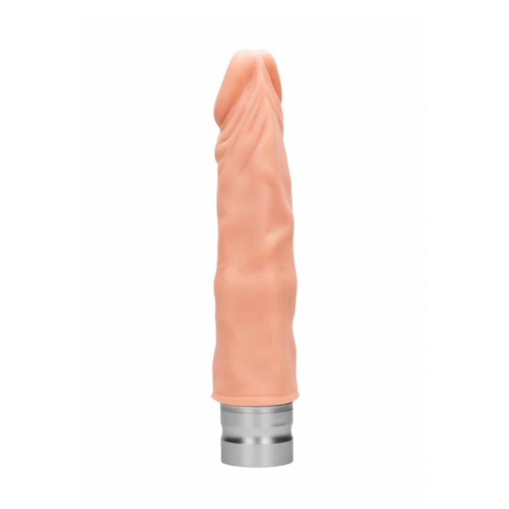 Real Rock REAL ROCK - 7 inch - REALISTIC VIBRATING DILDO - FLESH