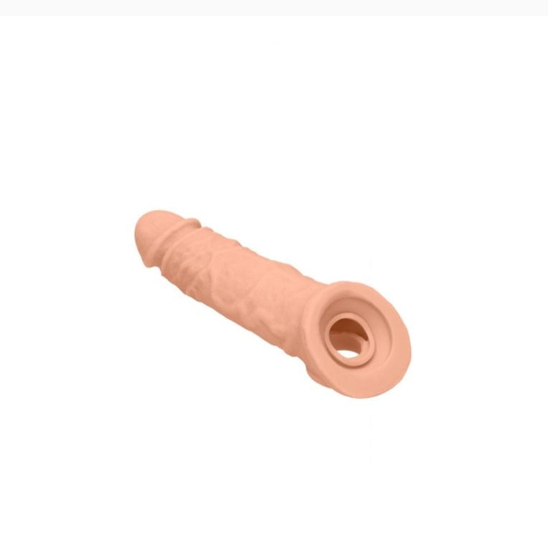 Real Rock Real Rock Penis Sleeve 8" (Flesh)