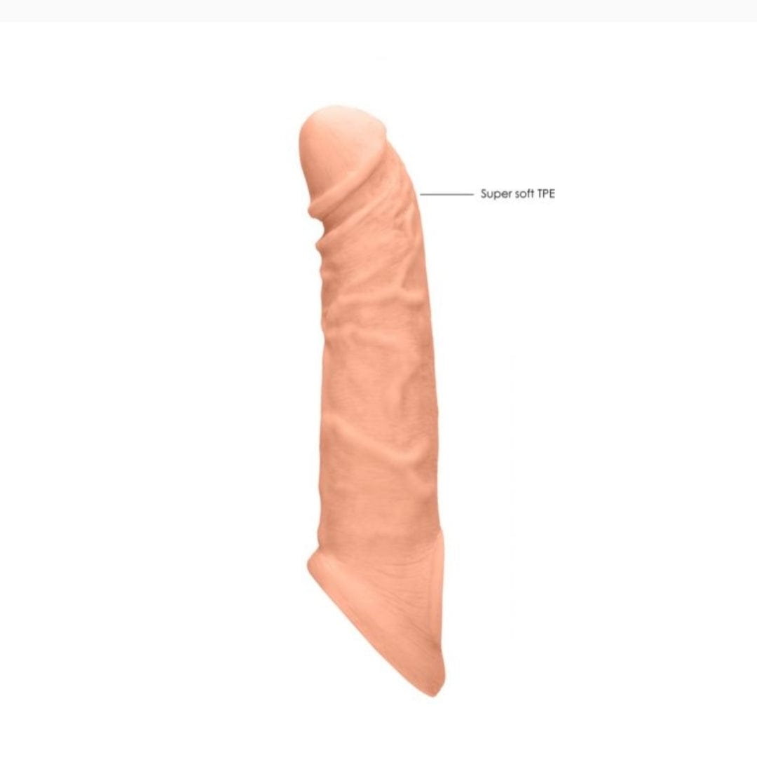 Real Rock Real Rock Penis Sleeve 8" (Flesh)
