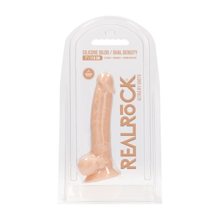 Real Rock - Realistic Silicone Dildo With Balls | 7 inches Real Rock - For Me To Love