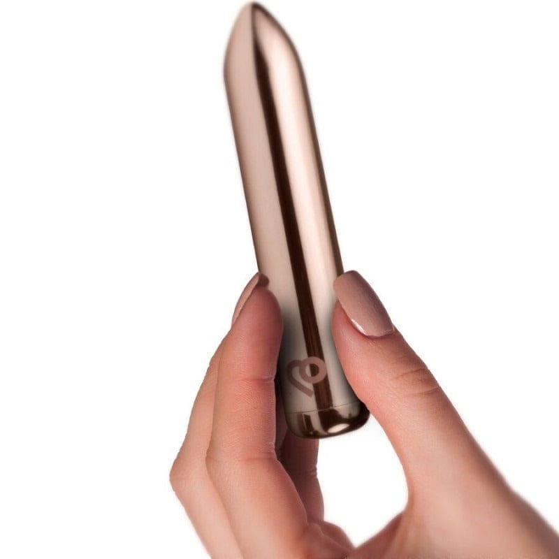 Rocks Off - Golden Rose USB Rechargeable Mini Bullet Vibe | 90mm Rocks off - For Me To Love