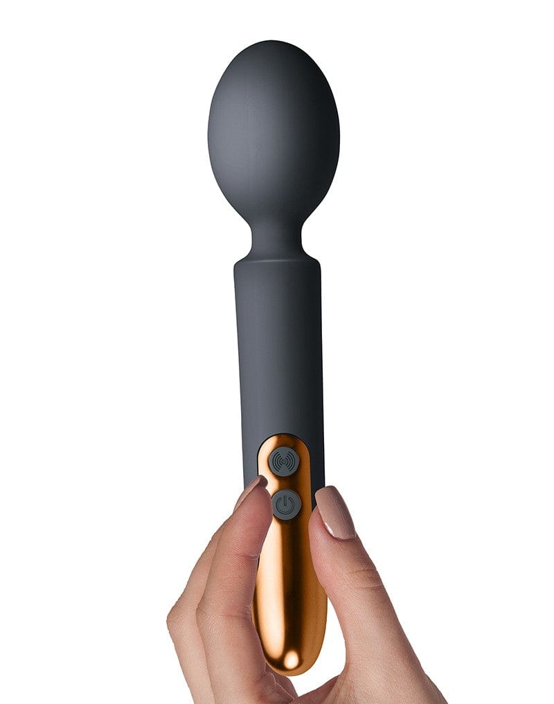 Rocks Off - Oriel Rechargeable Play Wand | Black/Copper Rocks off - For Me To Love