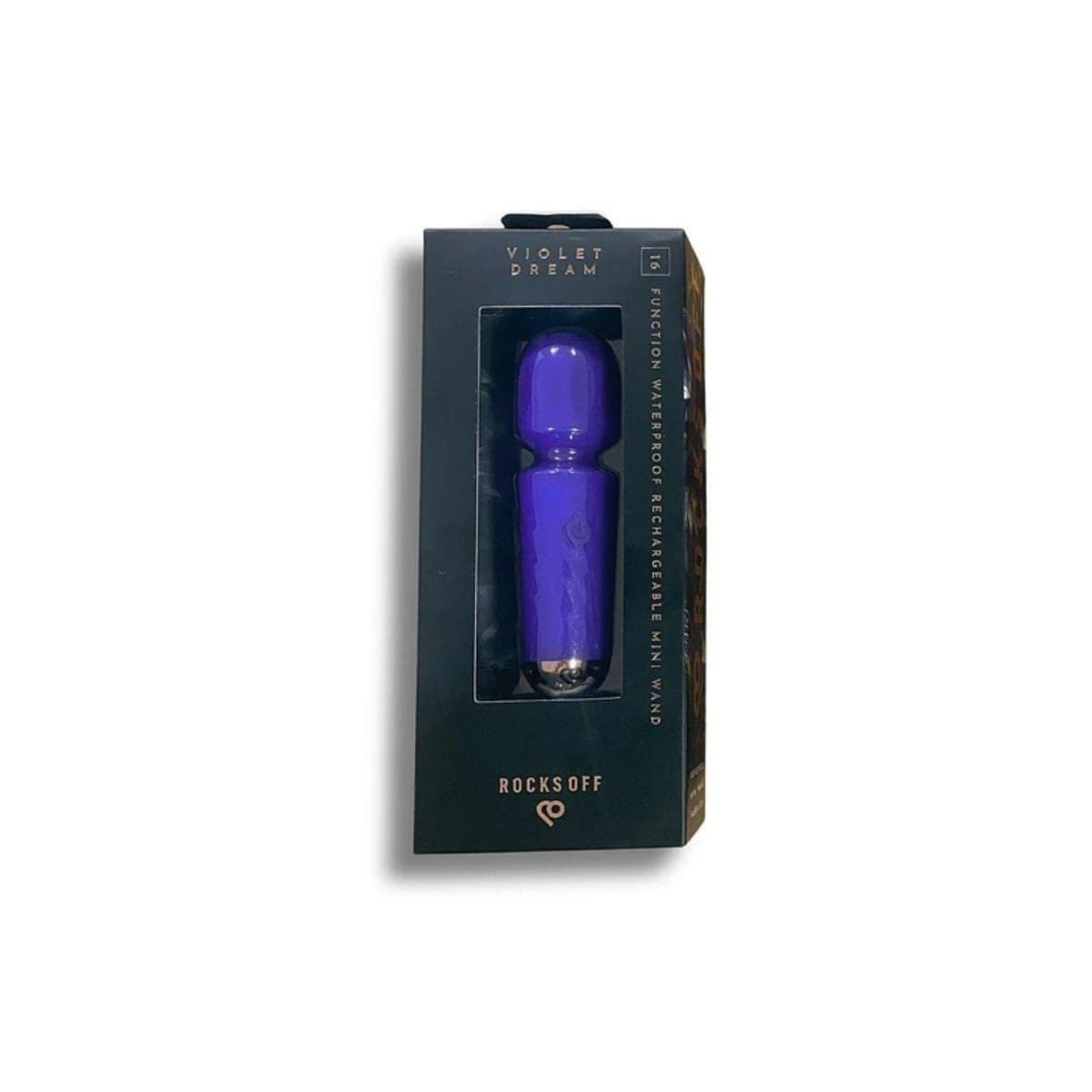 Rocks Off - Violet Dream Rechargeable Mini Wand Vibrator Rocks off - For Me To Love