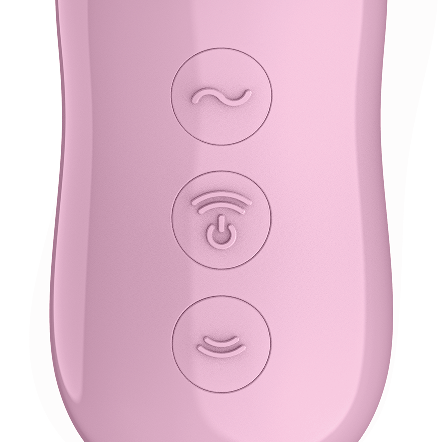 Satisfyer - Cotton Candy Air Pulse Vibrator | Light Red Satisfyer - For Me To Love