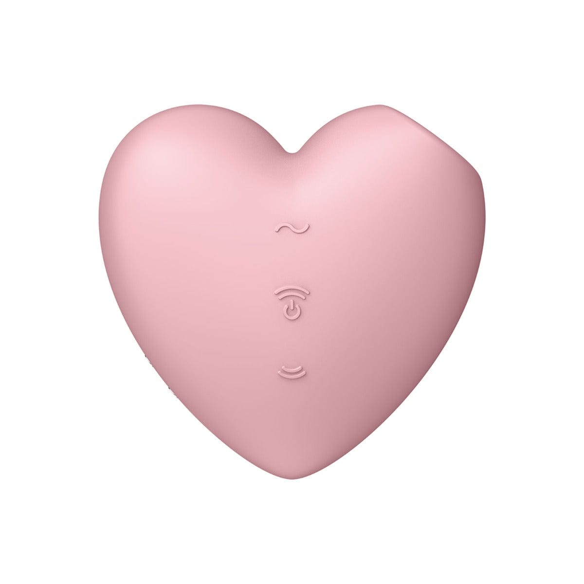 Satisfyer Cutie Heart Double Air Pulse Vibrator Light Red Satisfyer - For Me To Love