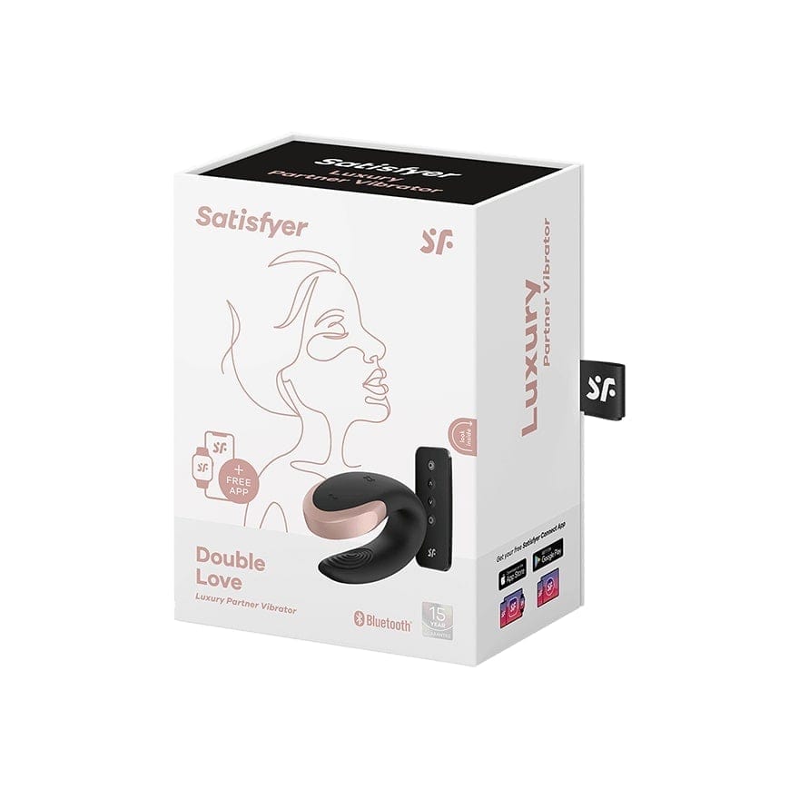 Satisfyer - Double Love Partner Vibrator With Remote Control | USB Rechargeable Satisfyer - For Me To Love