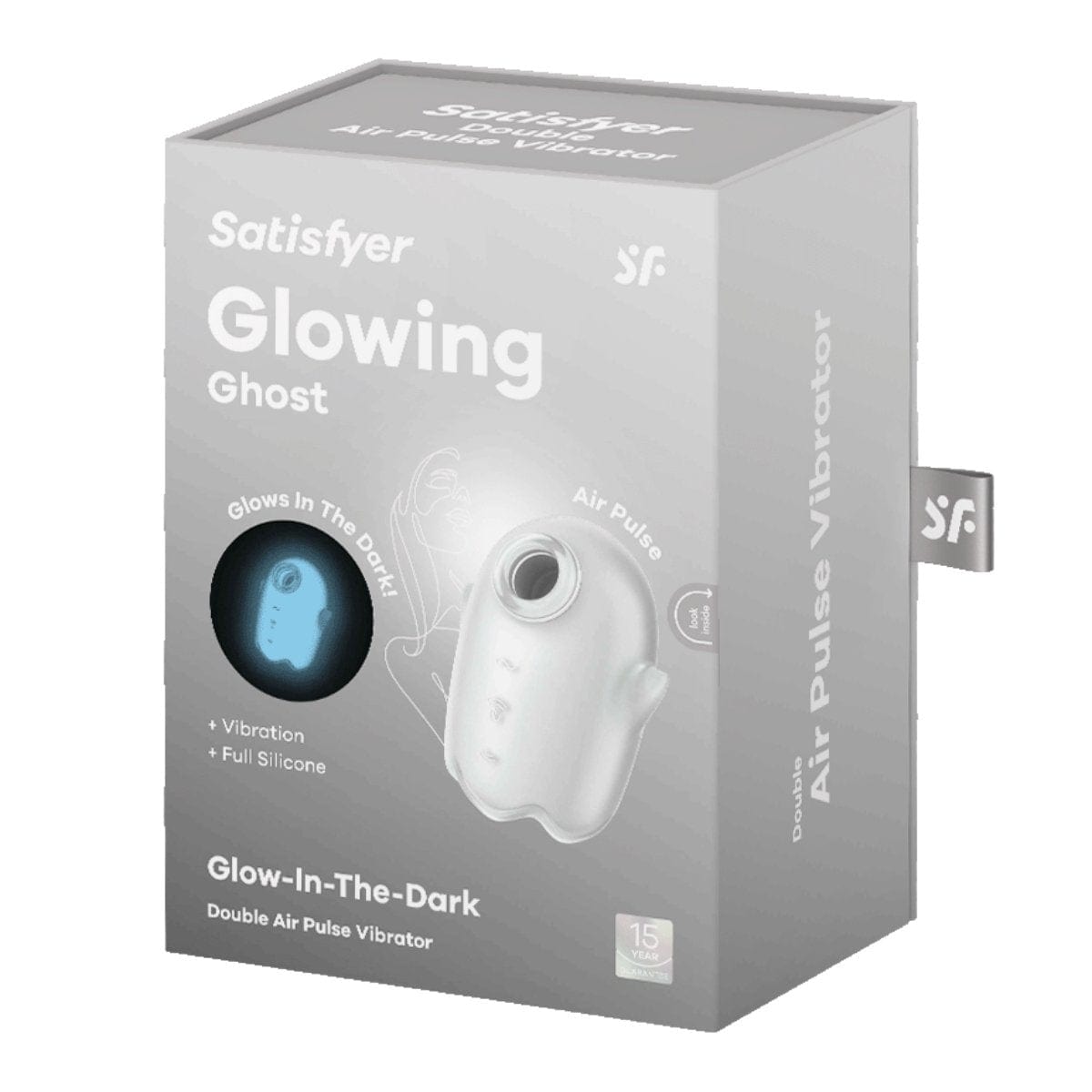 Satisfyer - Glowing Ghost Clitoral Suction Vibrator | USB Rechargeable Satisfyer - For Me To Love