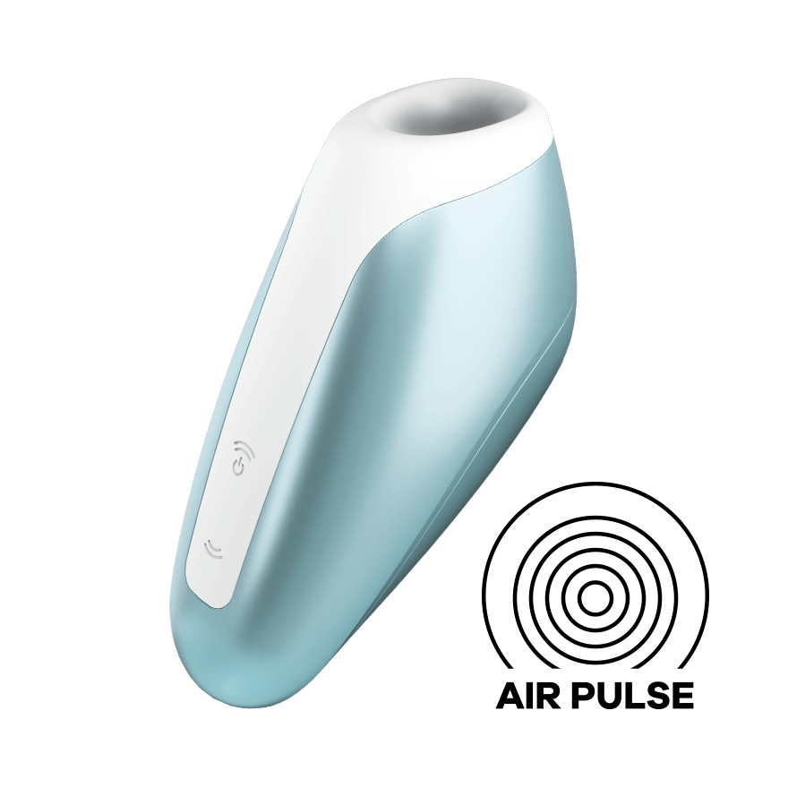Satisfyer Love Breeze Air-Pulse Clitoris Stimulator Ice Blue - USB Rechargeable Satisfyer - For Me To Love