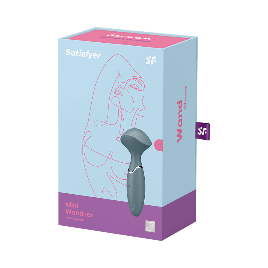 Satisfyer - Mini Wand-er Clitoral Massage Companion | Stonegrey Satisfyer - For Me To Love