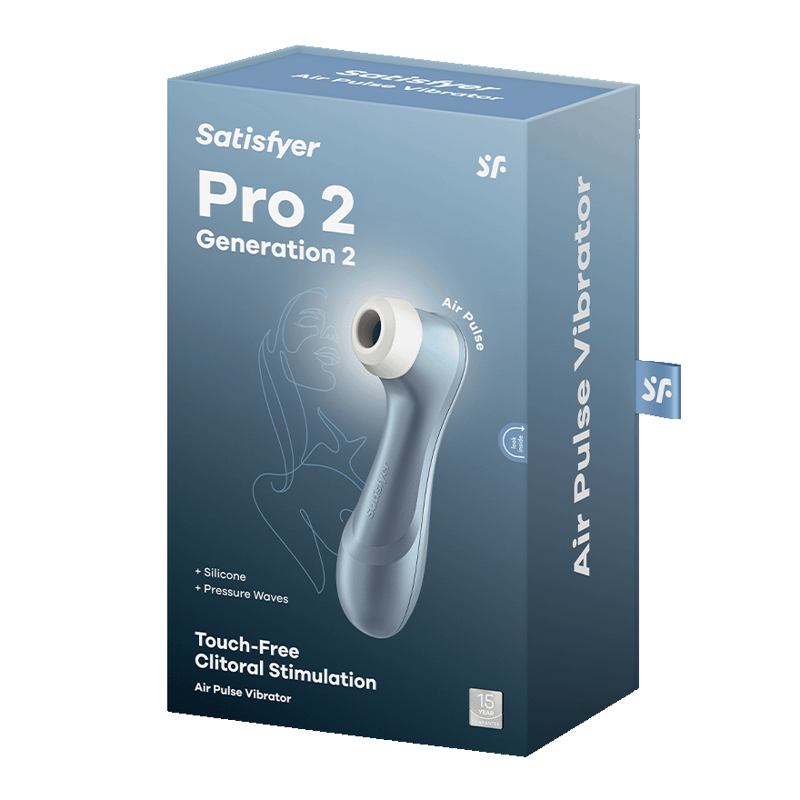 Satisfyer - Pro 2 Air Pulse Clitoral Stimulator | USB Rechargeable Satisfyer - For Me To Love