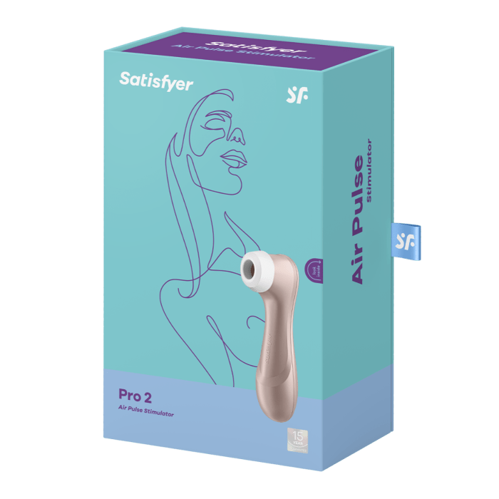 Satisfyer - Pro 2 Generation 2 Air-Pulse Clitoral Vibrator | USB Rechargeable Satisfyer - For Me To Love
