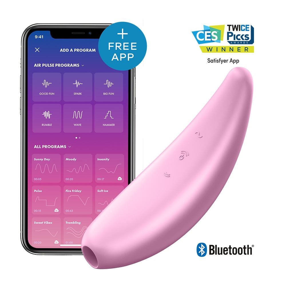 Satisfyer Satisfyer App Enabled Curvy 3+ Pink