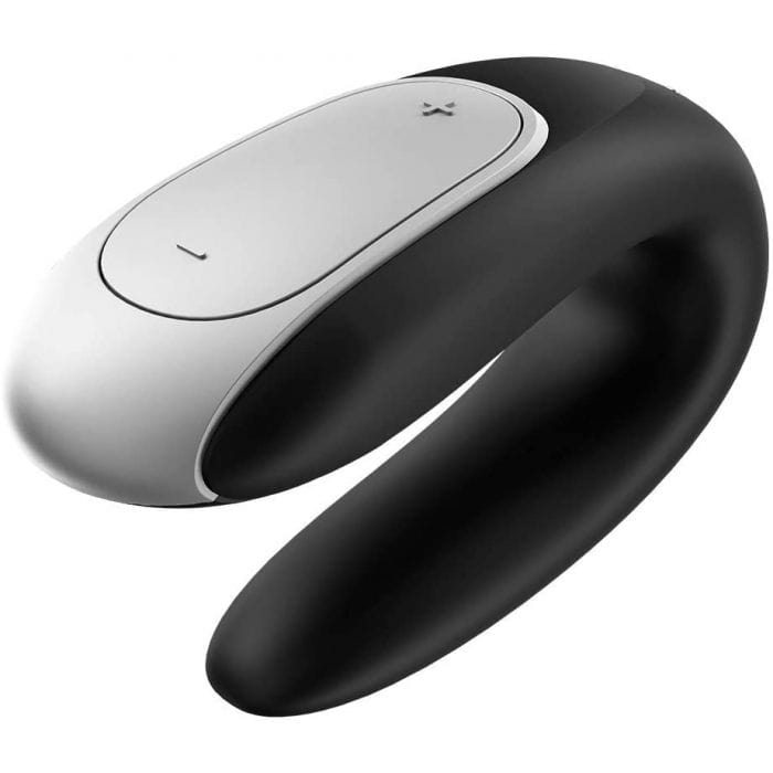 Satisfyer Satisfyer App Enabled Double Fun - Black