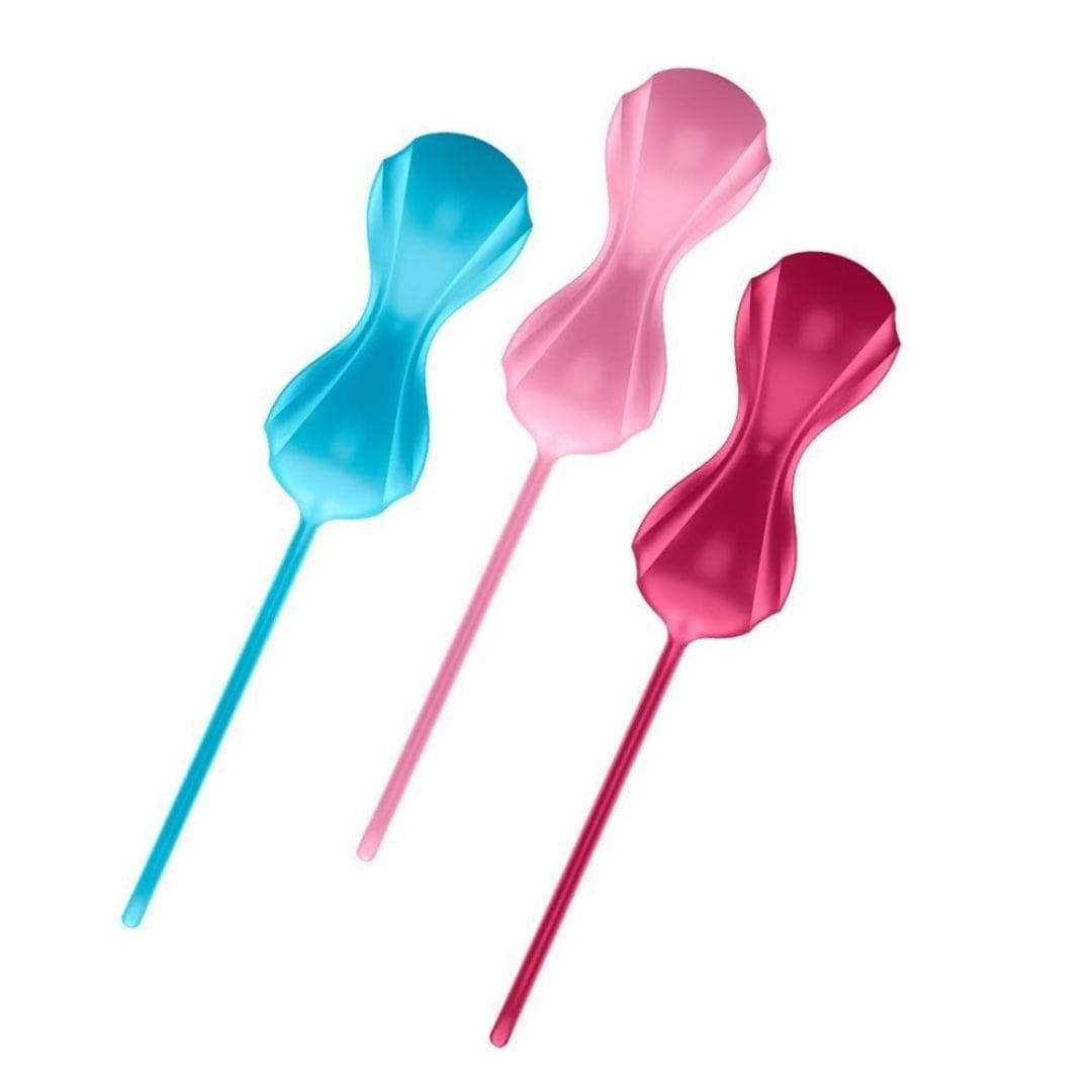 Satisfyer Satisfyer Balls (Set of 3) Double (7 Inch 2.11oz - 3.23oz) (Power Balls - set of 3)