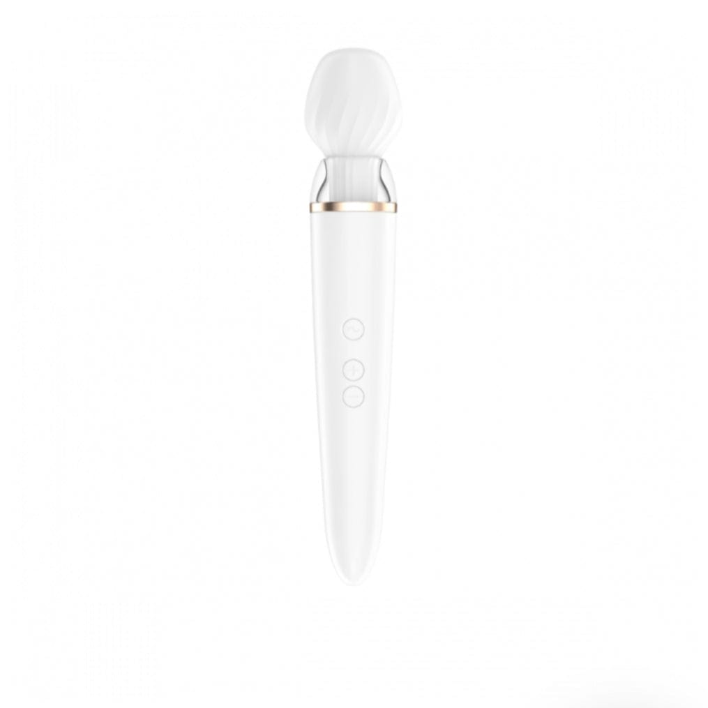 Satisfyer SATISFYER DOUBLE WAND-ER WHITE INCL. BLUETOOTH AND APP