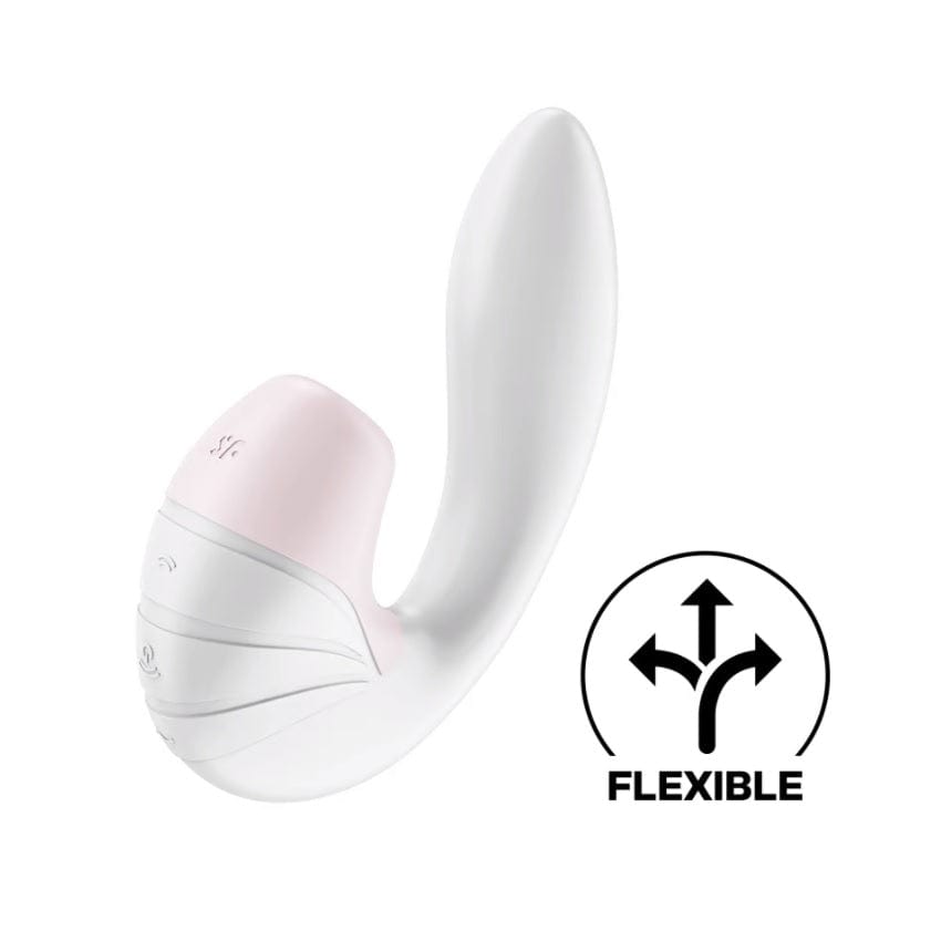 Satisfyer Supernova Air Pulse Vibrator White Satisfyer - For Me To Love