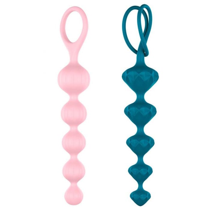 Satisfyer Turquoise & Soft Pink SATISFYER BEADS