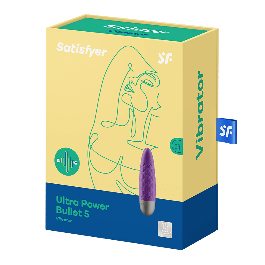 Satisfyer Ultra Power Bullet 5 Violet Satisfyer - For Me To Love