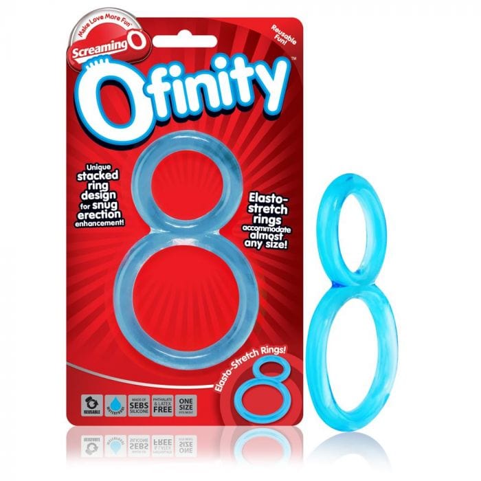 Screaming O Blue Screaming O Ofinity choice of Blue, Red & Clear