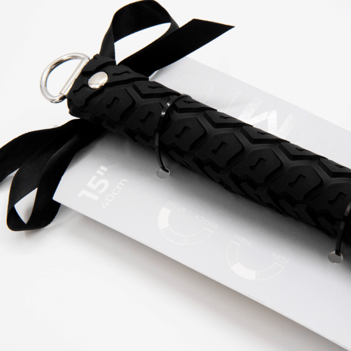 Sei Mio - Tread Carefully Tyre Spanking Paddle | Black 15 inches Sei Mio - For Me To Love