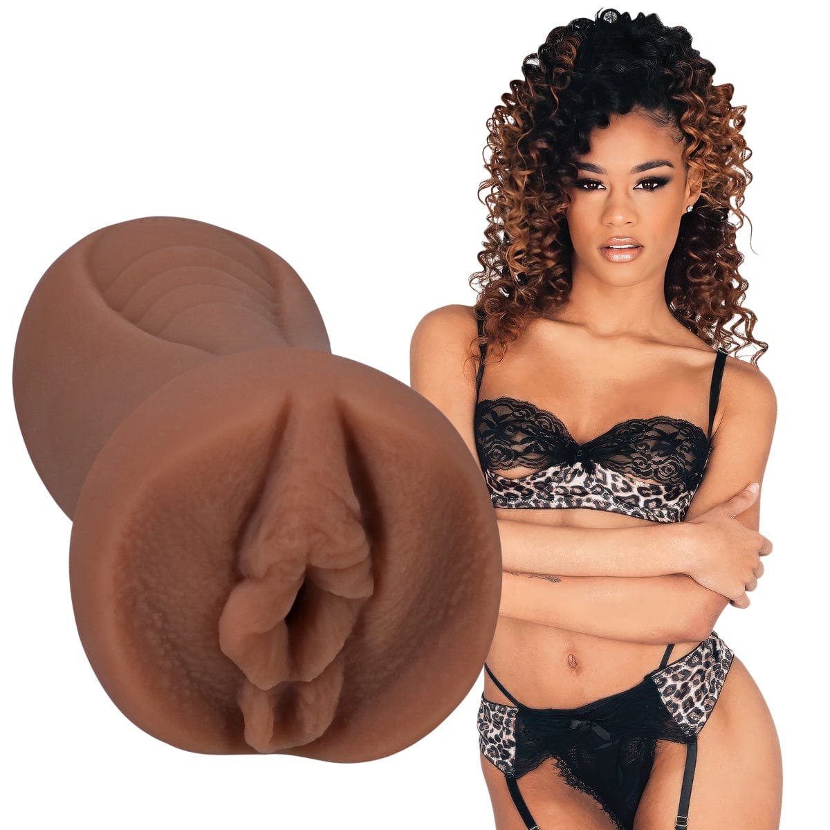 Signature Strokers - Scarlit Scandal Ultraskyn Pocket Pussy Stroker | Male Masturbator Doc Johnson - For Me To Love