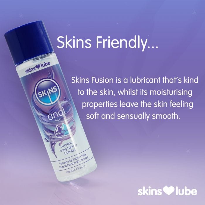 Skins - Anal Hybrid Silicone and Water Based Lubricant | 4.4 floz (130ml) Skins - For Me To Love