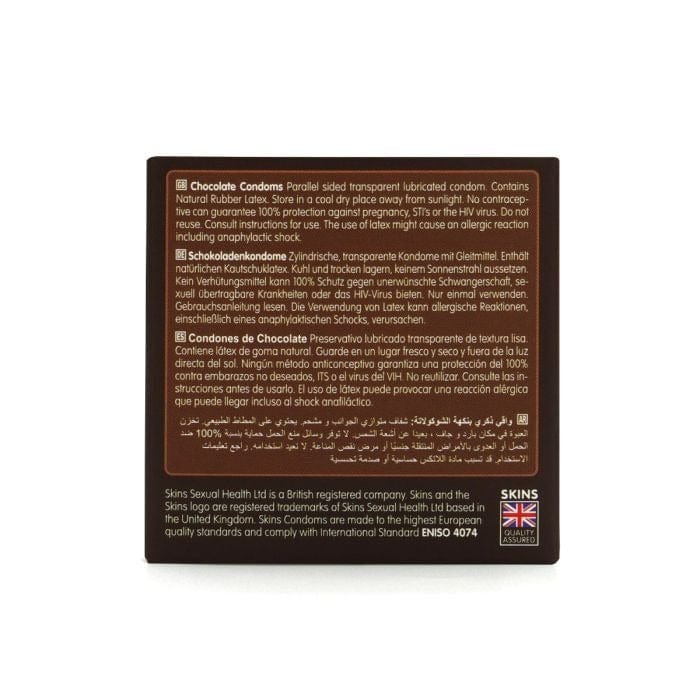 Skins - Chocolate Condoms | 4 Pack Skins - For Me To Love