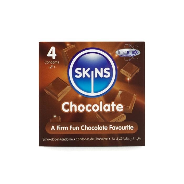 Skins - Chocolate Condoms | 4 Pack Skins - For Me To Love