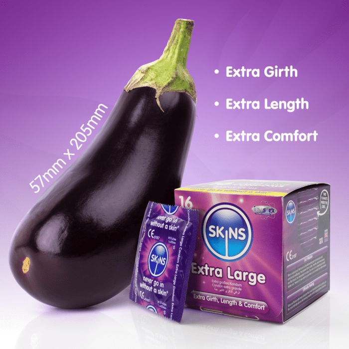 Skins - Extra Large Condoms | 12 Pack Skins - For Me To Love