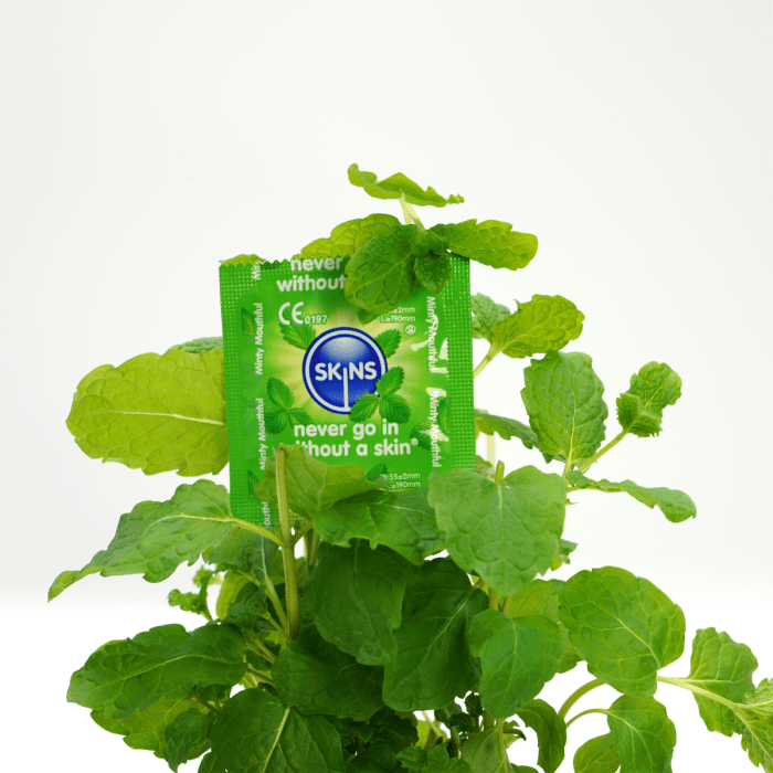 Skins - Mint Condoms | 4 Pack Skins - For Me To Love