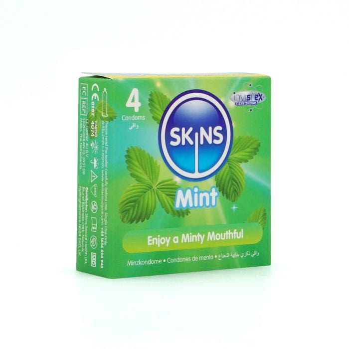 Skins - Mint Condoms | 4 Pack Skins - For Me To Love