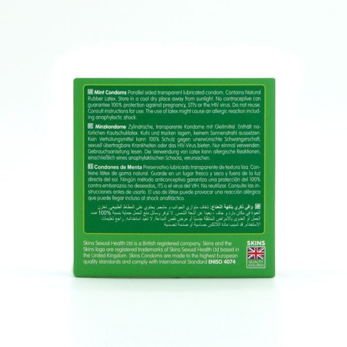 Skins - Mint Condoms | 4 Pack Skins - For Me To Love