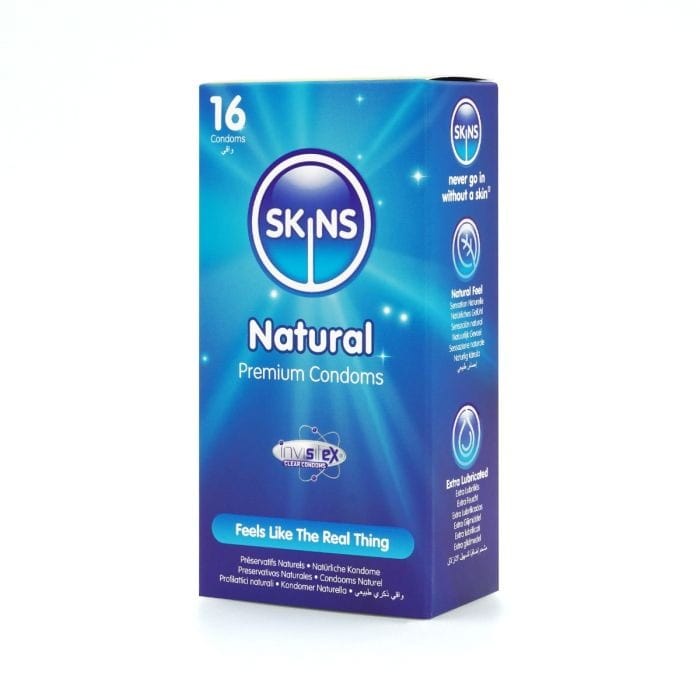 Skins - Natural Condom | 16 Pack Skins - For Me To Love