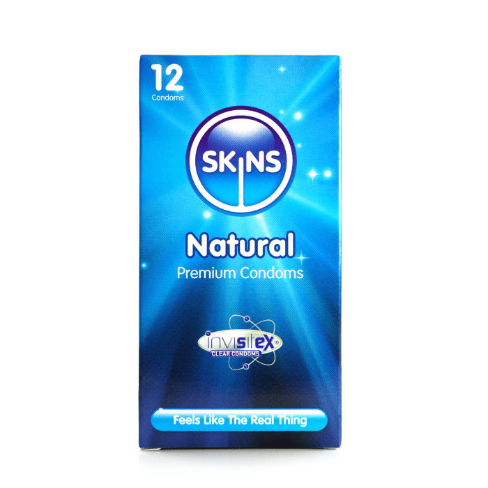 Skins - Natural Feel Condoms | 12 Pack Skins - For Me To Love