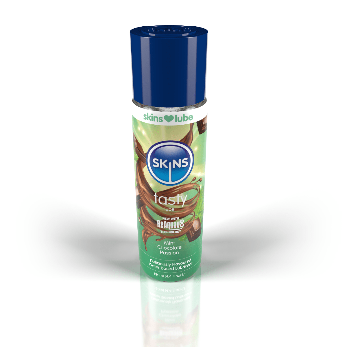 Skins Skins Mint Chocolate Water Based Lubricant 4.4 fl oz (130ml)