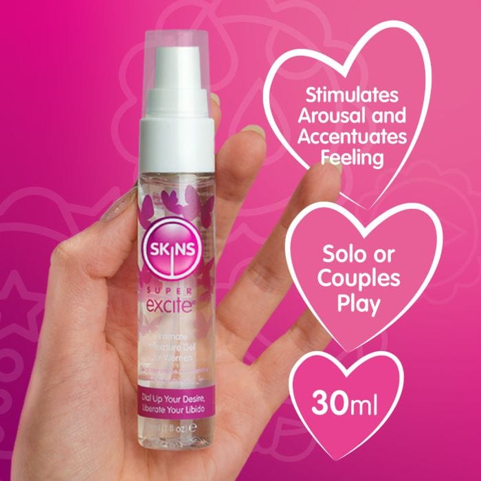 Skins - Super Excite Clitoral Stimulation Gel | 30ml Skins - For Me To Love
