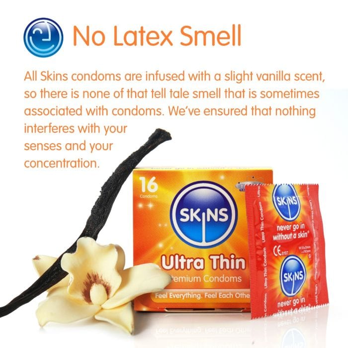 Skins - Ultra Thin Condom Cube | 16 Pack Skins - For Me To Love
