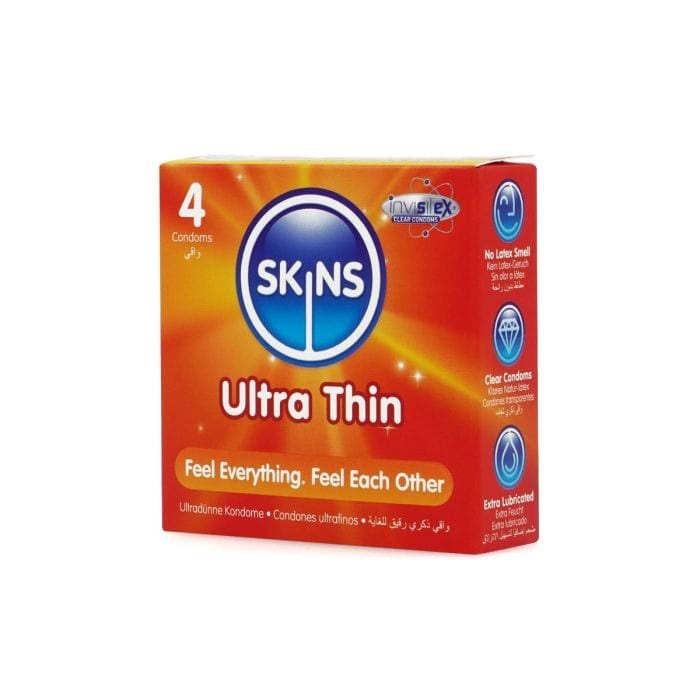 Skins - Ultra Thin Condoms | 4 Pack Skins - For Me To Love