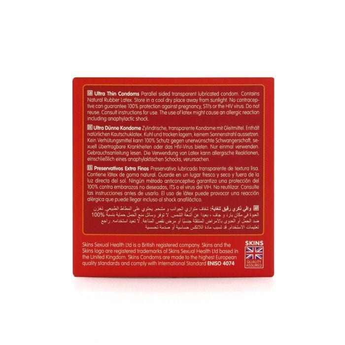 Skins - Ultra Thin Condoms | 4 Pack Skins - For Me To Love