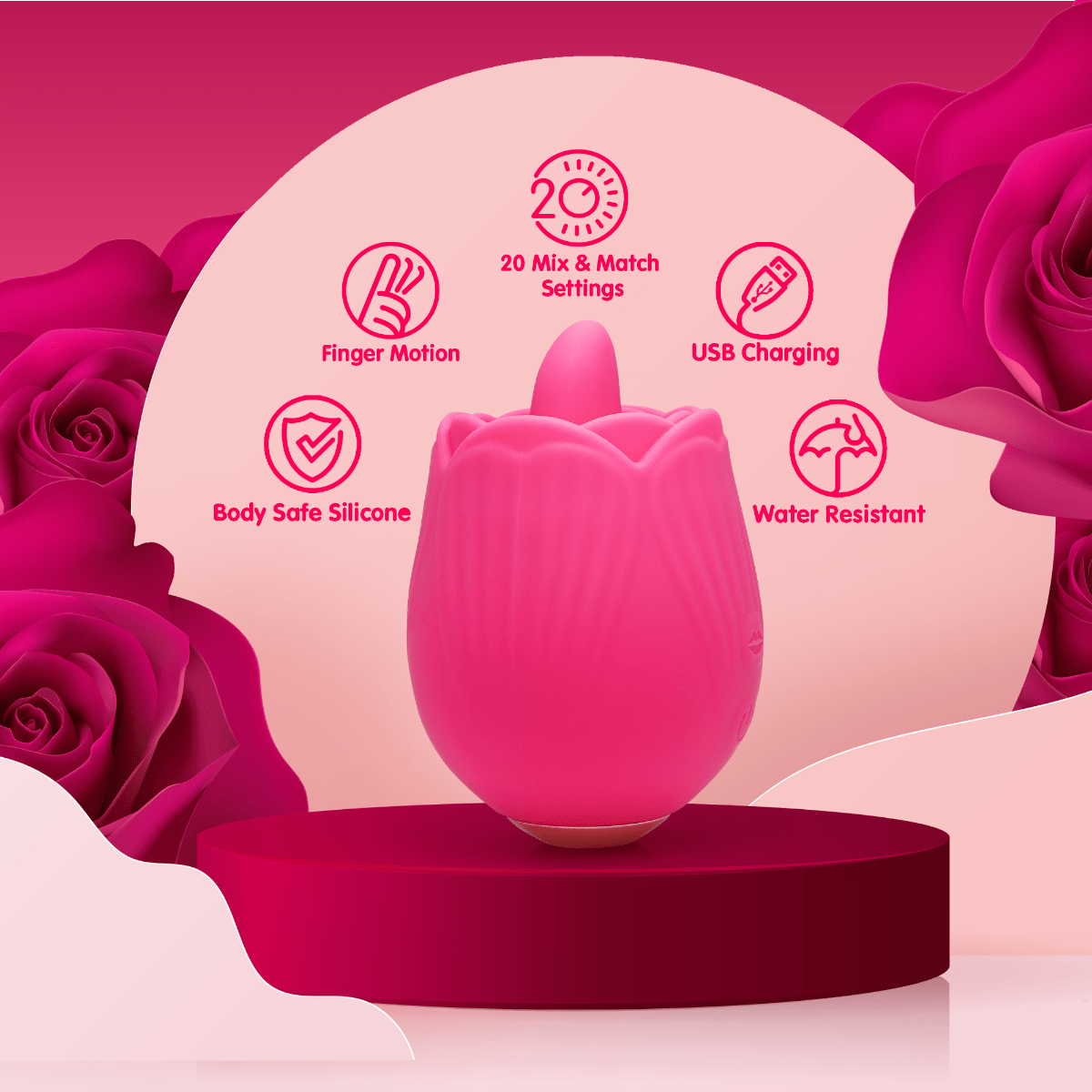 Skins - Valentine's Rose Buddies - The Rose Flix | Multifunction Clitoral Stimulator Skins - For Me To Love